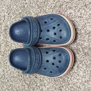 Navy, Used Kids Crocs